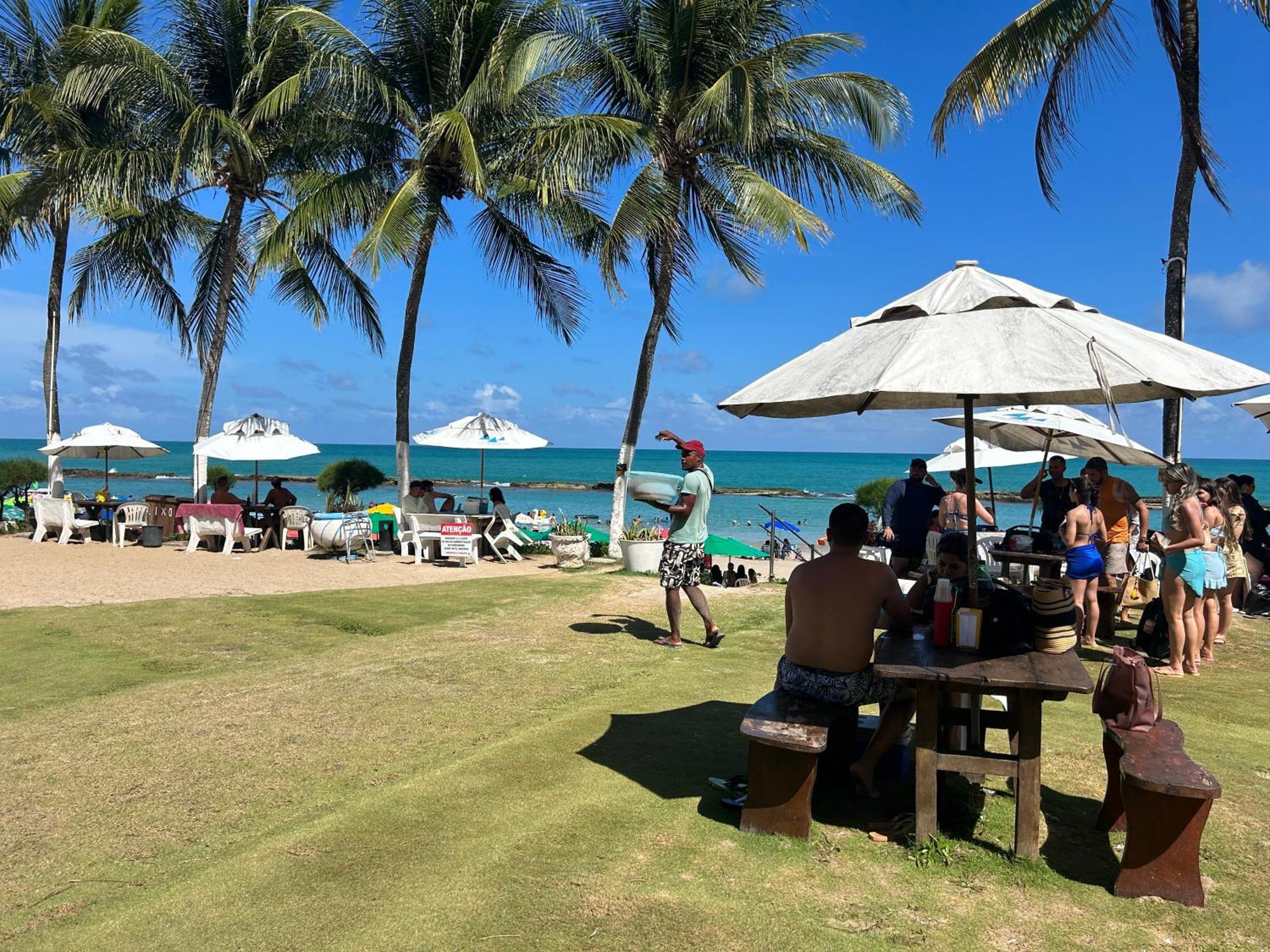 Praia Dos Carneiros Apart Beira-Mar Tamandare Bagian luar foto